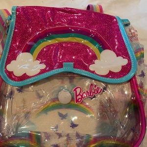 Vintage Holographic Barbie Backpack